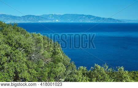 Lycian Way, Walking In Lycian Way. Lycian Way Trail. Hiking In Nature.
