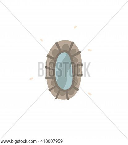Hand Drawn Vector Abstract Stock Graphic Bohemian Clipart Illustration With Beauty Interior Design E