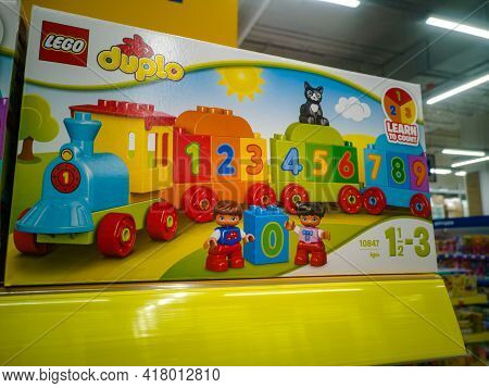 Lego Duplo My First Train Of Numbers 10847 Learning And Counting Set Trains Building Set And Educati