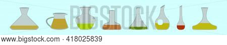 Set Decanter Cartoon Vector & Photo (Free Trial) | Bigstock