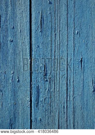 Blue Wooden Background. Light Blue Faded Painted Wood Texture, Background. Wooden Background, Painte