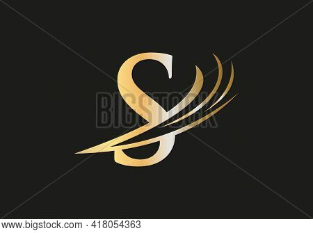 Initial S Unique, Creative And Modern Logo. S Letter Logo. Modern S Logo Letter Design Template