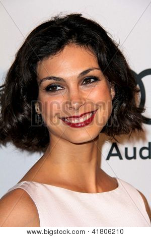 LOS ANGELES - 4 Şubat: Morena Baccarin Hollywood Reporter kutluyor 85 Academy geldi 