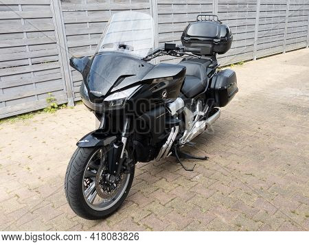 Bordeaux , Aquitaine France - 04 22 2021 : Honda Ctx Bagger 1300 Motorbike 1300-ctx Touring Motorcyc