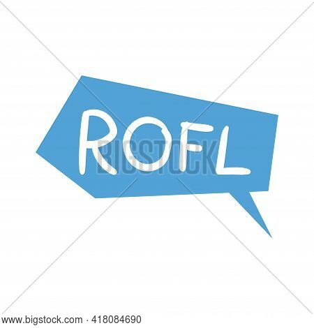 Bubble Talk Phrases. Colorful Speech Cloud For Online Chat Messages With Rolf. Abstract Dialogue Rea