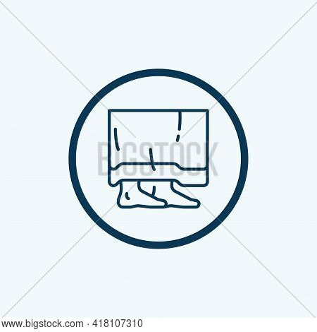 Blanket Icon Isolated On White Background From Autumn Collection. Blanket Icon Trendy And Modern Bla