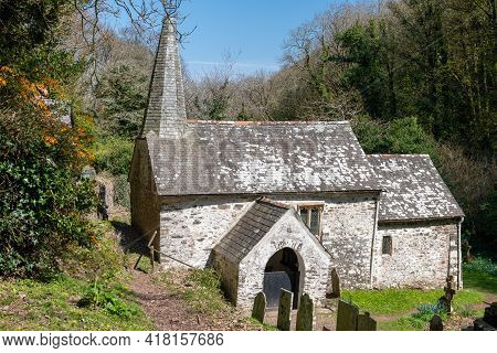 Culbone Church.the Smallest Parish Church In England
