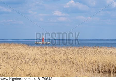 Lighthouse Located In Pervalka