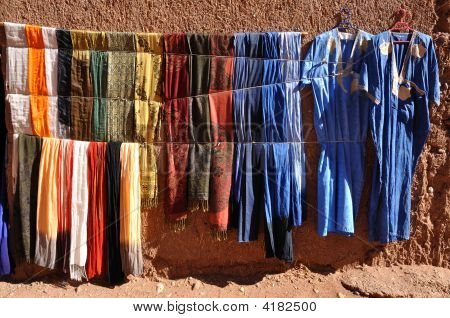 Colorful Clothes For Sale In Morocco
