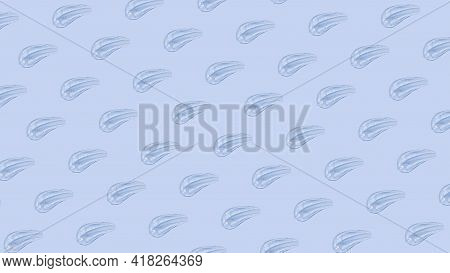 Abstract Cosmetic Background From Drops Of Transparent Gel Or Antiseptic, Hyaluron. Creative Pattern