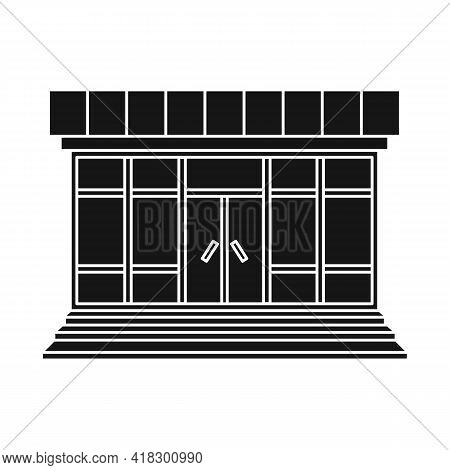 Vector Design Of Store And Market Icon. Set Of Store And Mini Stock Symbol For Web.