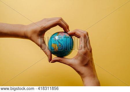 Love For The Land In The Hands Of A Girl
