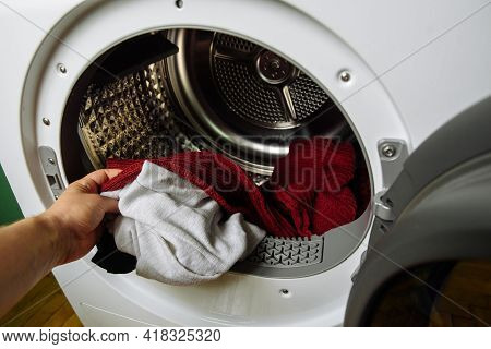 We Put The Clothes In The Dryer