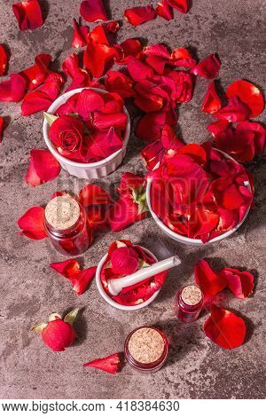 Rosewater With Rose Petals