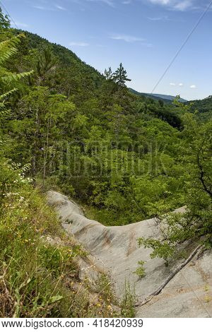 Kotli, Istria, Croatia Strange Hill Suranded With Nature.