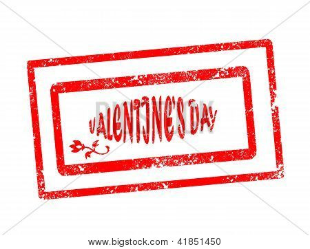 Valentine päivä leima