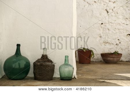 Vin demijohns