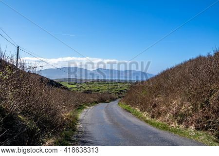 The Road To Rossbeg In County Donegal During Winter - Ireland