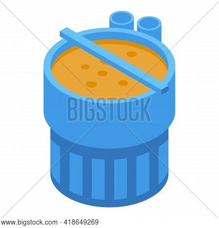 Wood Pulp Paper Icon. Isometric Of Wood Pulp Paper Vector Icon For Web Design Isolated On White Back