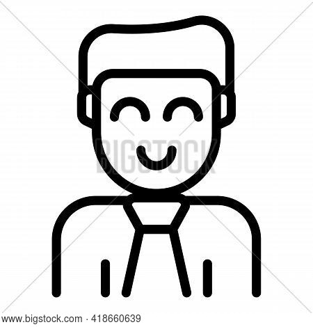 Compensation Manager Icon. Outline Compensation Manager Vector Icon For Web Design Isolated On White