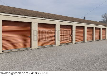 Self Storage And Mini Storage Garage Units.