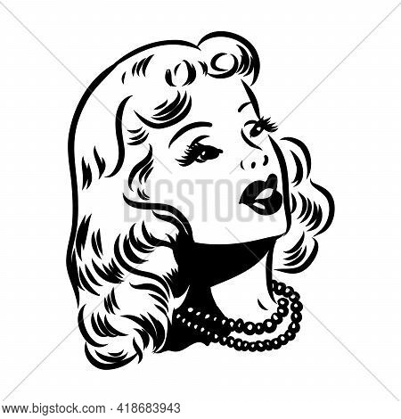 Ironic Satirical Illustration Of A Retro Classic Comics Book Character