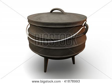 South African Pot Potjie prospettiva