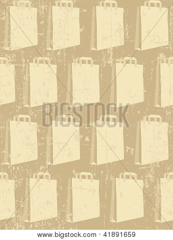 Grunge de paquete comercial transparente