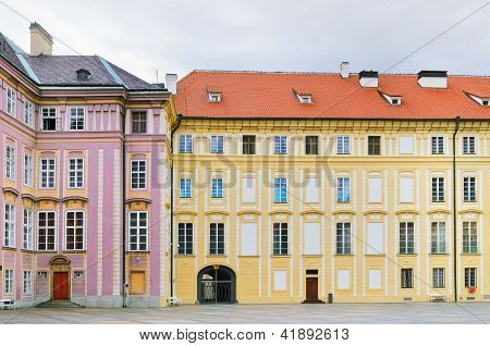 Courtyard Of Prague Castle