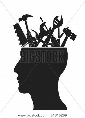 Hand Tools In Head
