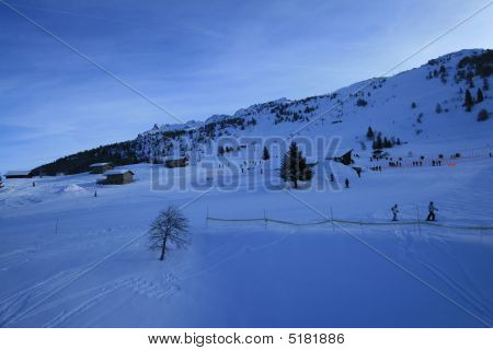 Vintern berg
