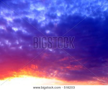 Le ciel d'orage