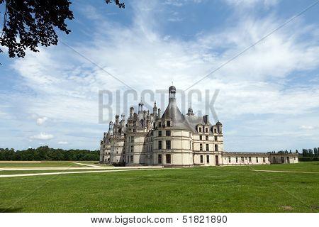 the Chambord castle Loire Valley France