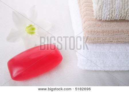Zátiší s červeným Soap