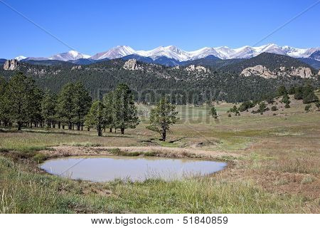 Snow capped Mountains