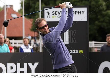 Nicolas Colsaerts at the Seve Trophy 2013