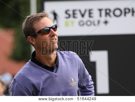 Nicolas Colsaerts at the Seve Trophy 2013