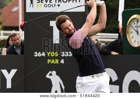 Scott Jamieson at the Seve Trophy 2013