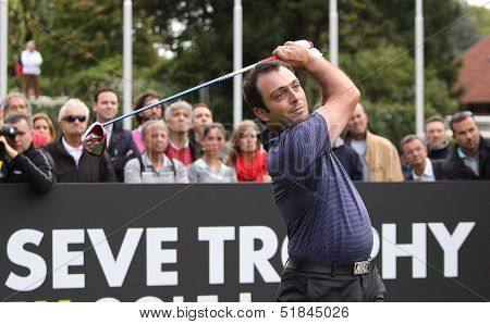 Scott Jamieson at the Seve Trophy 2013