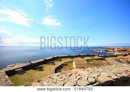 Fort Christiansoe Island Bornholm Denmark