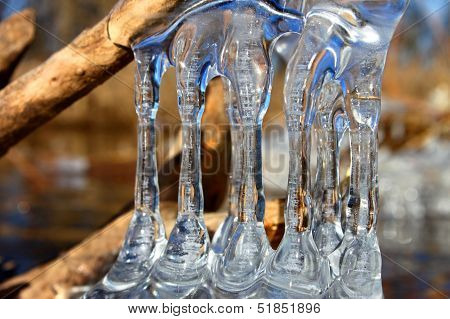 Beautiful Ice Formations Illinois
