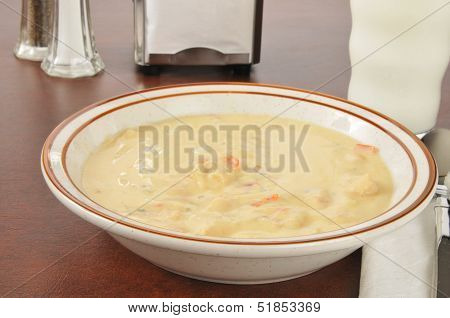 Cheesy Chicken Soup