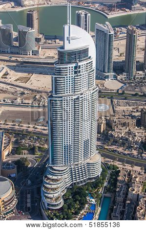 Address Hotel In The Downtown Dubai Area Overlooks The Famous Dancing Fountains