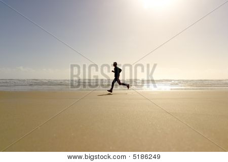 Férfi Jogging gyakorlása