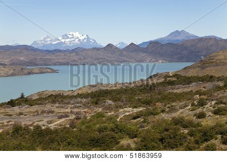 Beautiful Landscape At Torres Del Paine