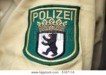 Badge Duitse politieagent