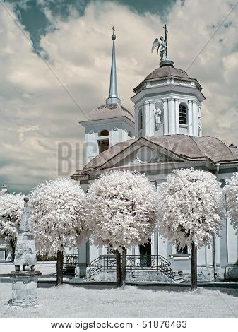 Church In A Farmstead Kuskovo