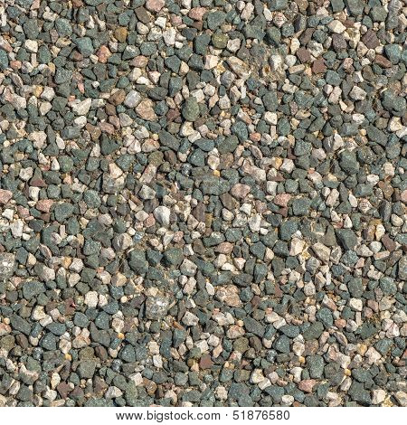 Seamless Tileable Texture of Crushed Granite.