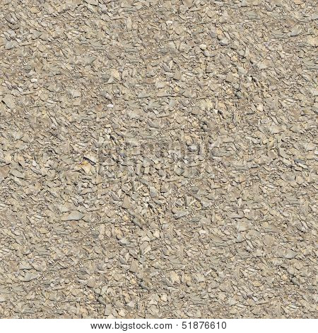 Seamless Tileable Texture of Macadam Surface.