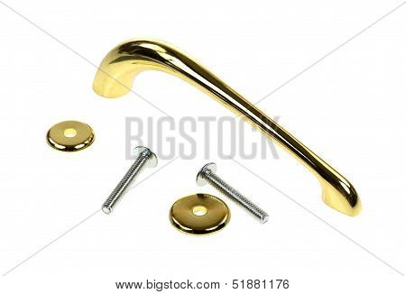 Hardware Pull With Bolts And Washers